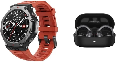 T-Rex 3 Outdoor Smartwatch 48Mm Display AMOLED, Mappe & Navigazione Offline - Immagine 1 di 4