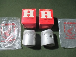HONDA CB72 CL72 ENGINE PISTON SET 0.50 O/S NOS OEM 13103-268-010 - Foto 1 di 3