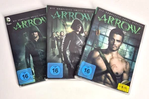 DC Comics - Arrow Die komplette 1. + 2. und 3. Staffel - FSK 16 - 11 DVD's - Picture 1 of 4