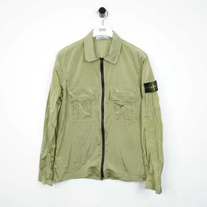 Sobrecamisa Stone Island Verde Ripstop Nylon Metal - Mediana - Imagen 1 de 4