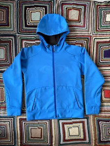 Salomon Lined Hooded Windstopper Vintage Jacket, Size Small/Medium, Blue - Picture 1 of 21