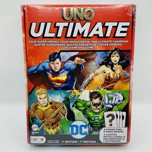 Mattel Games UNO: Ultimate DC Card Game for Kids & Adult 1st Edition 🔥 - Picture 1 of 2