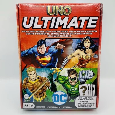 Mattel Games UNO: Ultimate DC Card Game for Kids & Adult 1st Edition 🔥 - Image 1 of 2