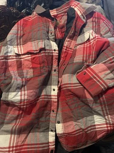 VICTORINOX Jacket Men's XXL Lined Plaid SNAPButton jacket - Picture 1 of 16