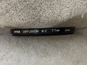 Tiffen Diffusion #2 Filter  77mm Very Nice Good Condition - Picture 1 of 7