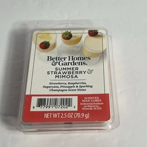 "Better Homes & Gardens Wax Melts – Summer Strawberry Mimosa, 2.5 oz" (D) - Picture 1 of 6