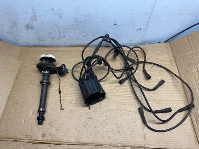 Cadillac Fleetwood 1964 1965 bobina distribuidora de tapa negra con cables Foto 1 de 4