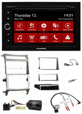 Blaupunkt Lenkrad DVD Bluetooth DAB 2DIN USB Autoradio für Hyundai IX55 2009-201 - Bild 1 von 4