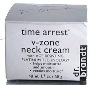 Dr. Brandt Time Arrest V-Zone Halscreme 1,7 Unzen UVP 120 $ Neu im Karton - Bild 1 von 1