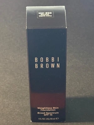 Bobbi Brown Weightless Skin Foundation SPF 15 - NW-022 Neutral Warm Ivory - NIB - Image 1 of 2