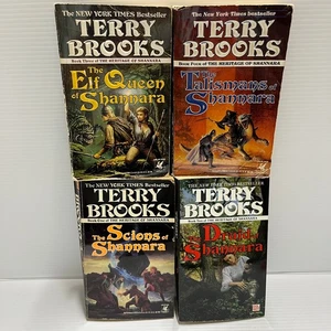 The Heritage Of Shannara Series 1st Editions COMPLETE Set 1-4 PB Terry Brooks - Picture 1 of 10