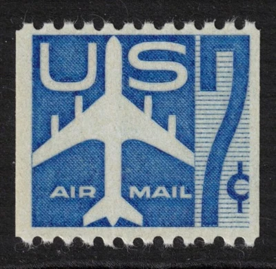 USA Scott C52 Mint NH (1958) - Image 1 of 2