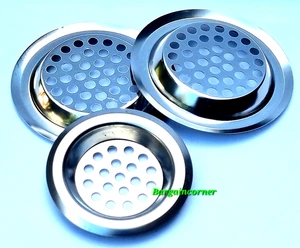 Sink Strainer Kitchen Bath Shower Hair Garbage Catcher Drain Protector 2 Size - Picture 1 of 18