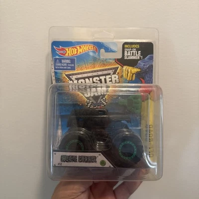 Hot Wheels Grave Digger Monster Jam Truck 2015 Special Edition: Blacked Out!  - Image 1 of 4