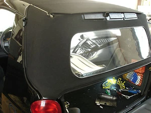 MCC Smart For2 Cabrio 450 neue Heckscheibe Cabrioscheibe Scheibenerneuerung - Bild 1 von 1