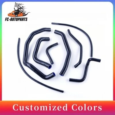 KIT MANGUERAS RADIADOR SILICONA NEGRO HONDA CBR600F4 CBR 600 F4I 1999-2002 Foto 1 de 4