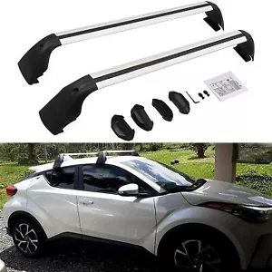 Alu Dachträger Querträger Querträger passt für Toyota C-HR CHR 2017-2021 - Picture 1 of 9