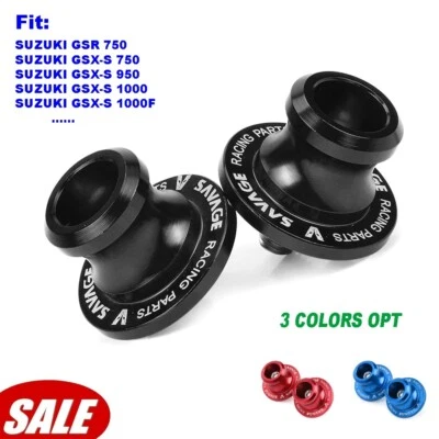 Para SUZUKI GSX-S 750 1000 GSX250R/650F Carretes basculantes Deslizante Paddock Soporte Perno Foto 1 de 4