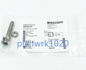 1 PCS NEW IN BOX Balluff Proximity Switch BES01PF BES M08EH-PSC15B-S04G - Picture 1 of 5