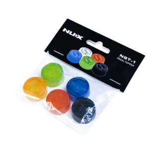 NuX Effects NST-1 Pedal Topper Footswitch Cap 5-Pack - Picture 1 of 3