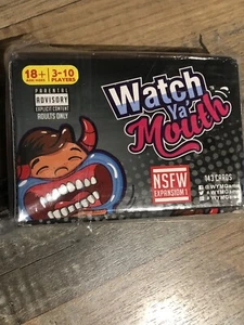 Watch Ya' Mouth NSFW Adult Only Phrase Card Game Expansion Pack 1 WYM Party Fun - Picture 1 of 4