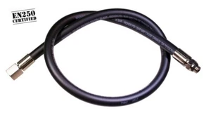 Mitteldruckschlauch 300 cm für zweite Stufe oder Oktopus Anschluss 3/8"UNF Schwa - Picture 1 of 2