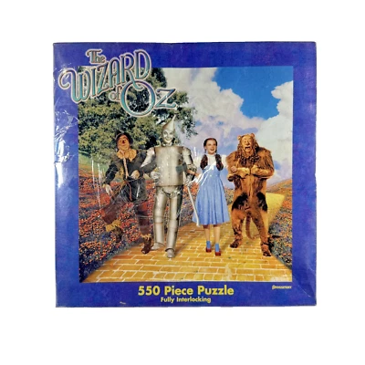 NEW OLD STOCK  1999 Wizard Of Oz Puzzle 550 Pc Pressman Sealed (Rip in Plastic) - Image 1 of 4