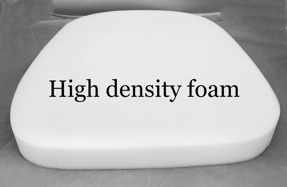 Foam Upholstery 3" Thick, 16" Wide x 16" Long High Density chair cushion  - Image 1 of 1