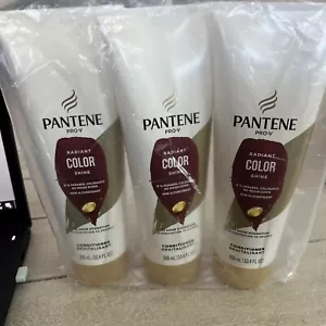 (3) Pantene Pro-V LOT RADIANT COLOR SHINE Conditioner For 72 Hour Hydration LOT - Picture 1 of 3