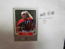 2004 Just Bill Murphy Signed Baseball Card 