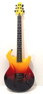 SWITCH CUSTOM VIBRACELL 6 STRING ELECTRIC GUITAR SUNBURST FADE GREAT CONDITION - Picture 1 of 8