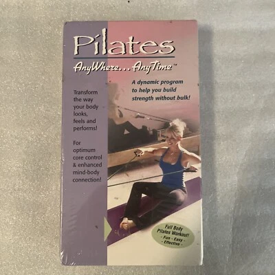 PILATES ANY WHERE...ANY TIME - MELISSA WALKER  VHS NEW Sealed - Image 1 of 2