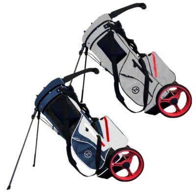 NEW Zero Friction Golf Wheel Pro Push/Carry/Cart Bag 14-Way Top - Pick the Color