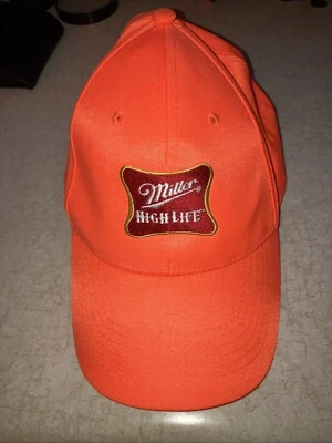 Miller High Life Bright Orange Adjustable Hat - Image 1 of 4