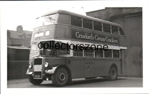 Autobús Bradford Corp 1959 GNU55 Duckworth Lane foto 5x3 pulgadas con derechos de autor 59130 - Imagen 1 de 2