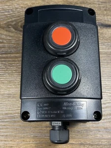 Allen Bradley 800G2F3AF4A3 Hazardous Location 2-Hole Assembled Station Non-Illum - Picture 1 of 12
