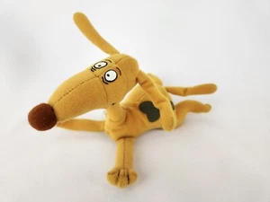 Vintage 1997 Nickelodeon Rugrats Spike Plush Beanbag Applause Tv Show Dvd Dog - Picture 1 of 11