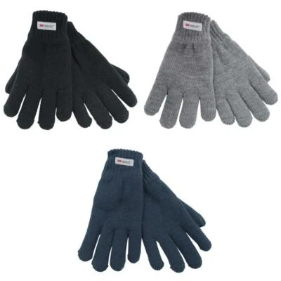 UNDERCOVER Kinder Thermo Strickhandschuhe Thinsulat Qualität Strick gefütterter Handschuh 1 oder 2er Pack