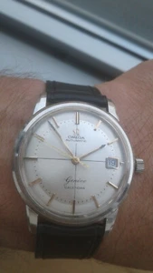 Omega AUTOMATIC 14703 CAL. 562 GENEVE CALENDAR NEW OLD STOCK PARTS WATCH UHR - Bild 1 von 12