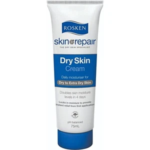Rosken Creme Trockene Haut Reparatur Feuchtigkeit Pflege Gesicht Hand Körper Riss Schuppig 75 ml - Bild 1 von 10