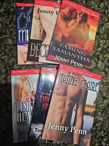 Lot Of 6 SIREN Publishing Erotica Books MENAGE AMOUR, Deception, Menagerie  - Imagen 1 de 13