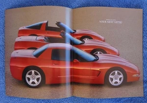 NOS 1999 Corvette dealer promo sales brochure, hardtop convertible - Picture 1 of 4