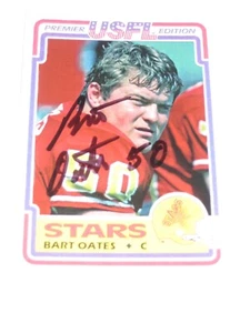 BART OATES USFL STARS CHAMP & SUPER BOWL CHAMPION AUTOGRAPH USFL CARD COA - Picture 1 of 4