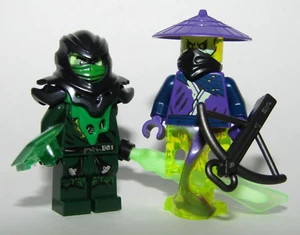 LEGO Ghost Ghoultar Scythe Limited Edition Ninjago + Evil Green Ninja - Imagen 1 de 5