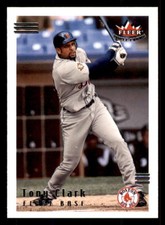 2002 Fleer Triple Crown  #147 Tony Clark Boston Red Sox