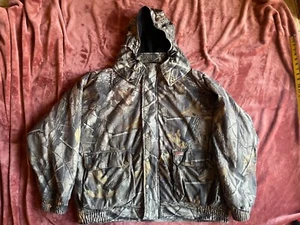 Woolrich RealTree Hardwoods Camo Hooded Hunting Jacket Coat Men’s Sz XL - Picture 1 of 7