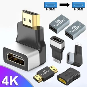 to Female HD Cable Extension Adapter HDMI-compatible Extender Converter 4K 60Hz - Picture 1 of 15