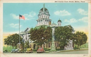 Postcard Bell County Court House Belton Texas TX WB - Picture 1 of 2