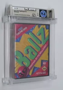 Brand New Ballz Sega Genesis Factory Sealed Video Game Wata Graded 9.6 B+ Seal - Picture 1 of 8