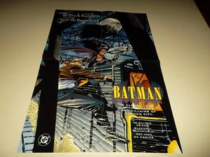 Póster promocional de Batman Chronicles DC Comics 1995 22x14 héroes villanos - Imagen 1 de 4
